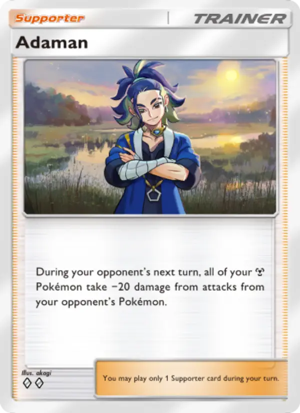 Adaman – Pokémon Pocket Karte aus Triumphant Light