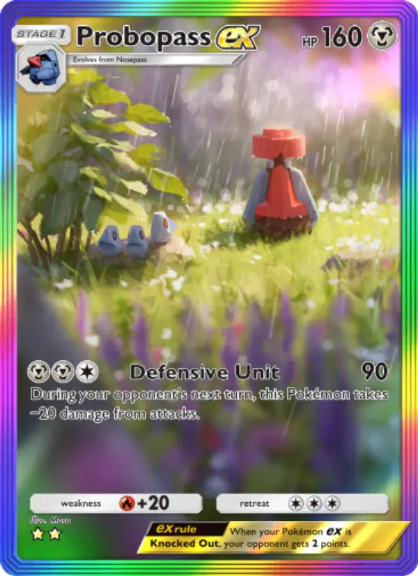 Probopass ex – Pokémon Pocket Karte aus Triumphant Light