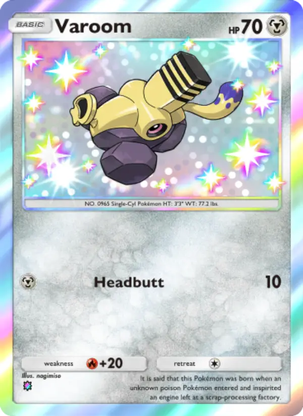 Varoom – Pokémon Pocket Karte aus Shining Revelry