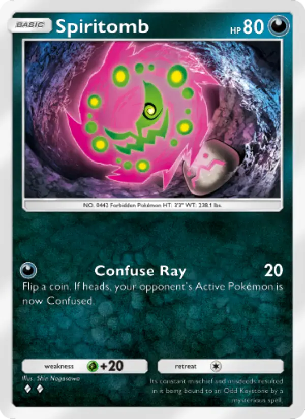 Spiritomb – Pokémon Pocket Karte aus Shining Revelry