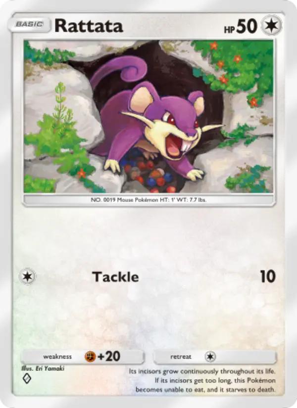 Rattata – Pokémon Pocket Karte aus Shining Revelry