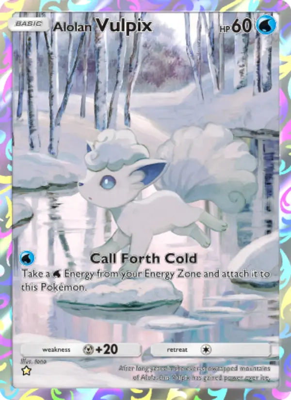 Alolan Vulpix – Pokémon Pocket Karte aus Celestial Guardians