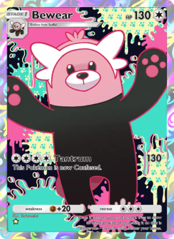 Bewear – Pokémon Pocket Karte aus Celestial Guardians