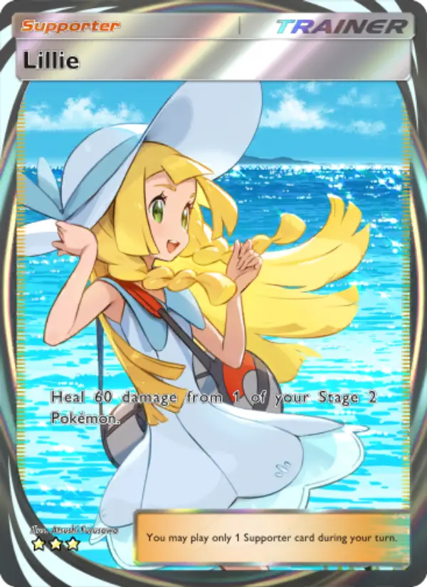 Lillie – Pokémon Pocket Karte aus Celestial Guardians