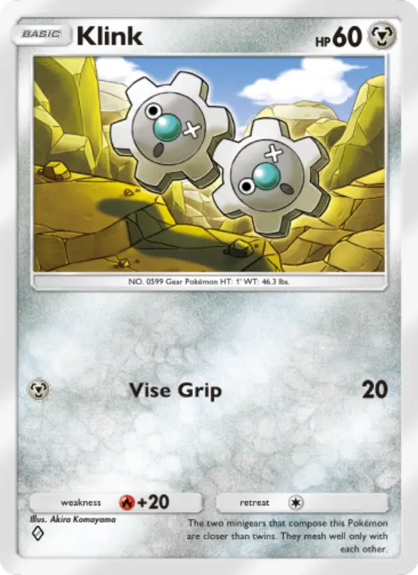 Klink – Pokémon Pocket Karte aus Wisdom of Sea and Sky