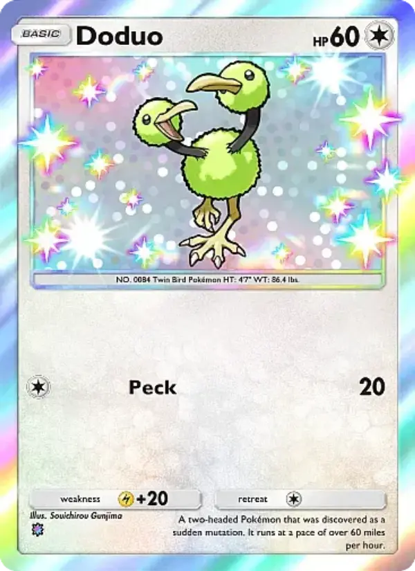 Doduo – Pokémon Pocket Karte aus Mega Rising