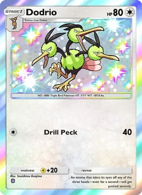 Dodrio – Pokémon Pocket Karte aus Mega Rising