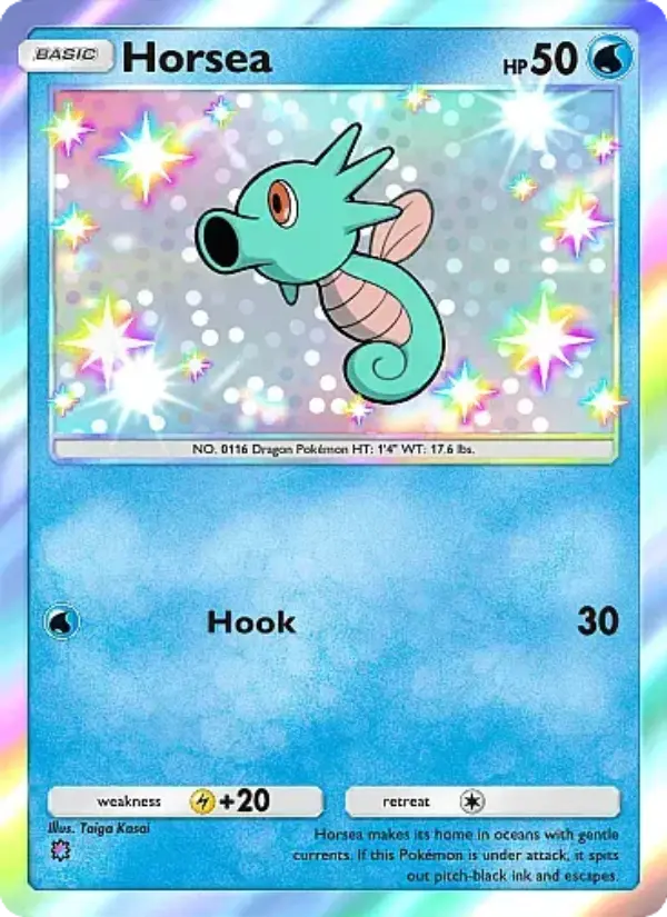 Horsea – Pokémon Pocket Karte aus Fantastical Parade