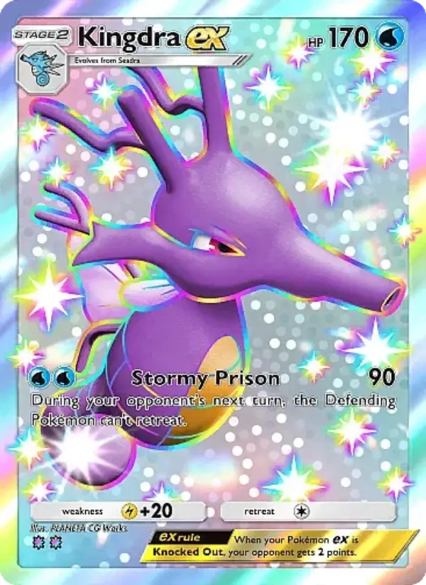 Kingdra ex – Pokémon Pocket Karte aus Fantastical Parade