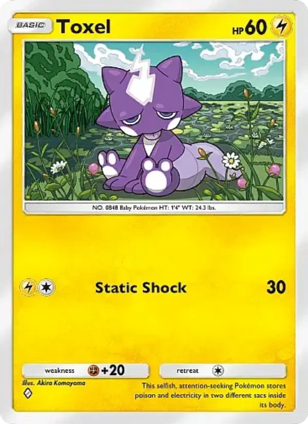 Toxel – Pokémon Pocket Karte aus Fantastical Parade