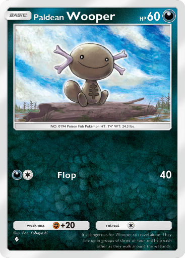 Paldean Wooper