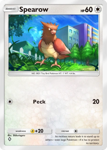 Spearow – Pokémon Pocket Karte aus Genetic Apex