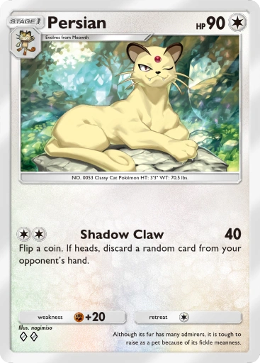 Persian – Pokémon Pocket Karte aus Genetic Apex