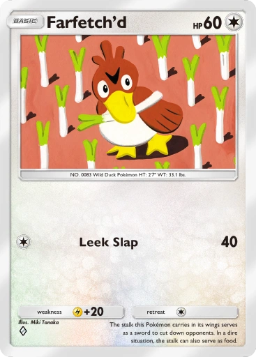 Farfetch’d – Pokémon Pocket Karte aus Genetic Apex