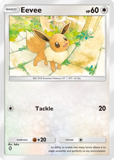Eevee – Pokémon Pocket Karte aus Genetic Apex