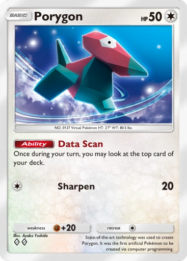 Porygon – Pokémon Pocket Karte aus Genetic Apex