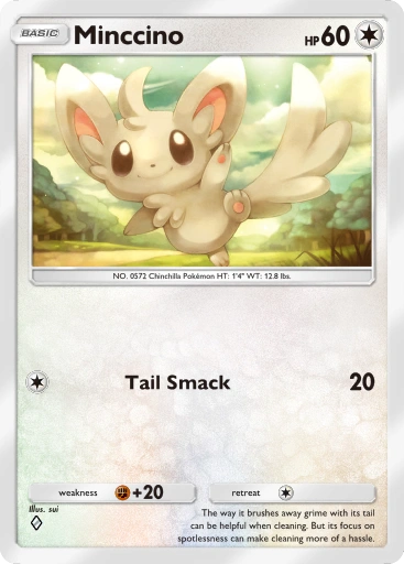 Minccino – Pokémon Pocket Karte aus Genetic Apex