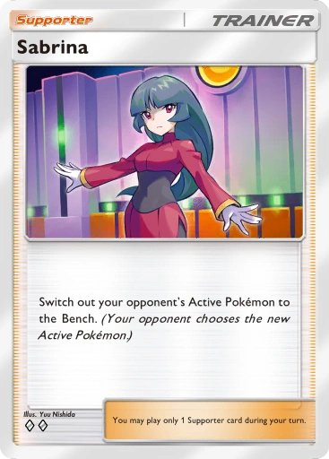 Sabrina – Pokémon Pocket Karte aus Genetic Apex