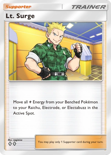 Lt. Surge – Pokémon Pocket Karte aus Genetic Apex