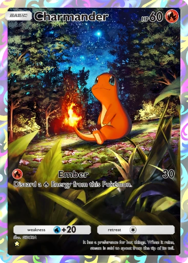 Charmander – Pokémon Pocket Karte aus Genetic Apex