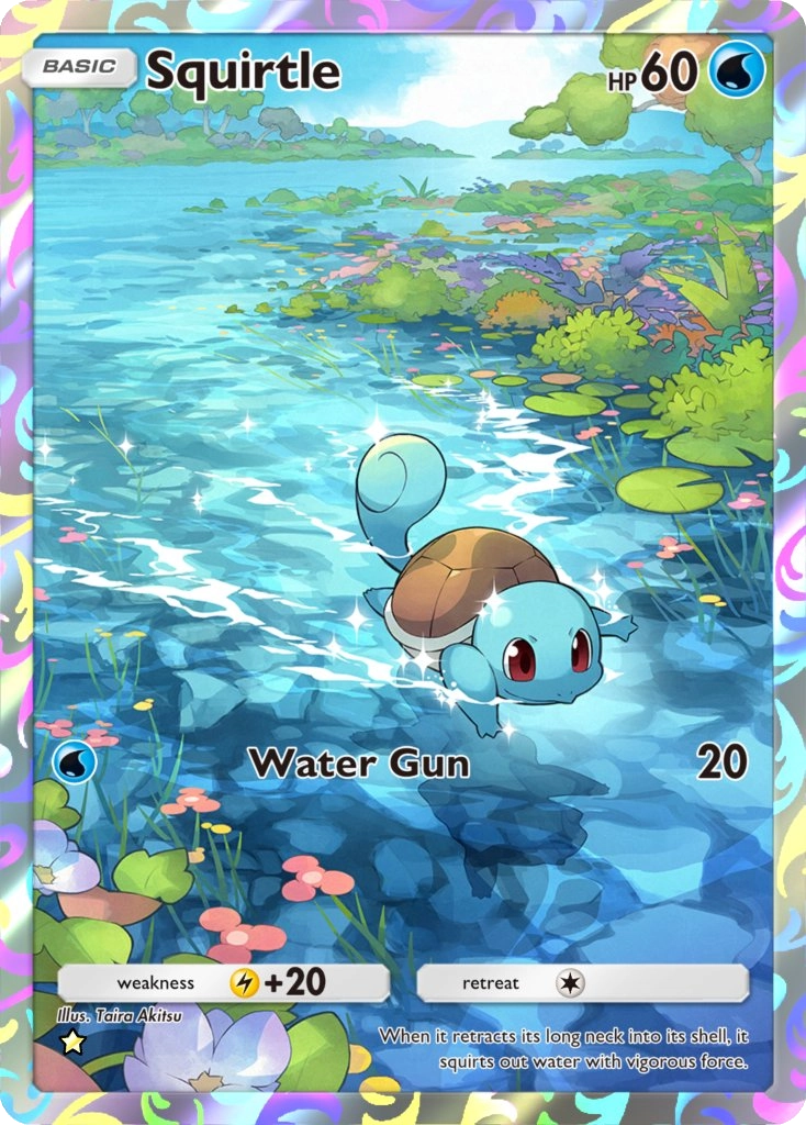 Squirtle – Pokémon Pocket Karte aus Genetic Apex
