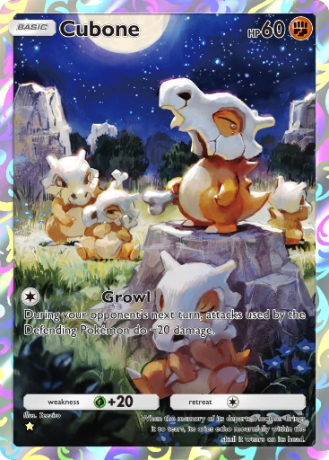 Cubone – Pokémon Pocket Karte aus Genetic Apex