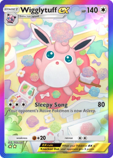 Wigglytuff ex – Pokémon Pocket Karte aus Genetic Apex