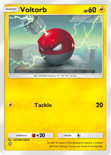 Voltorb – Pokémon Pocket Karte aus Genetic Apex