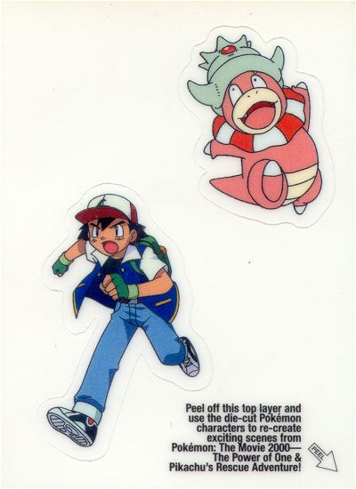 Ash and Slowking Rückseite