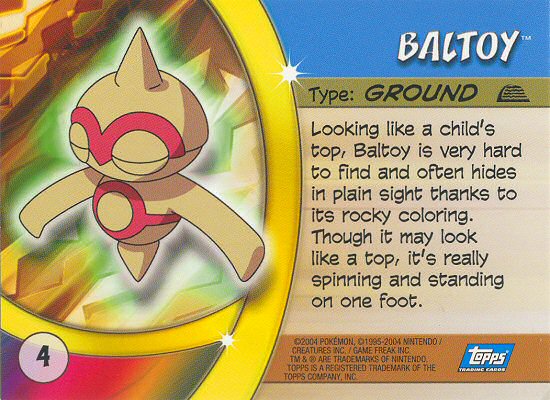 Baltoy Rückseite