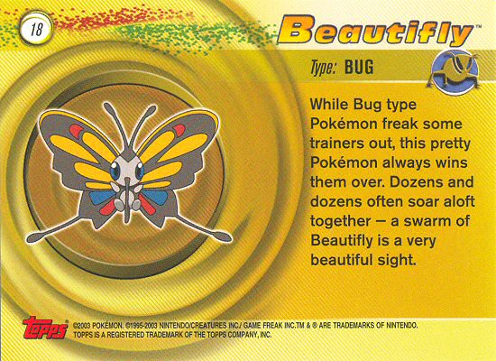 Beautifly Rückseite