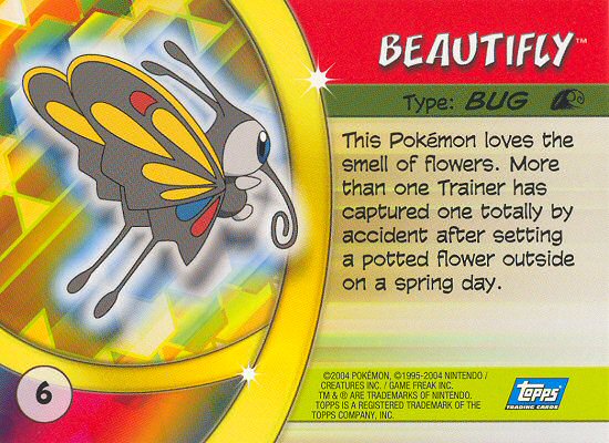 Beautifly Rückseite