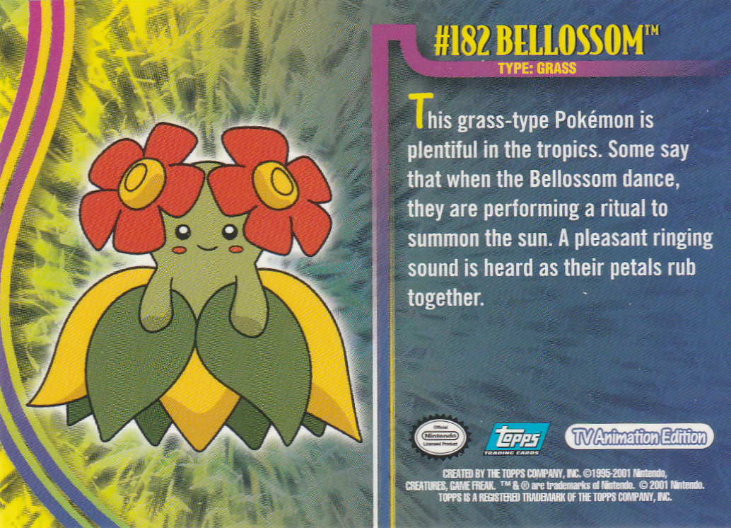 Bellossom Rückseite