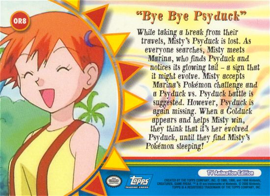 Bye Bye Psyduck Rückseite