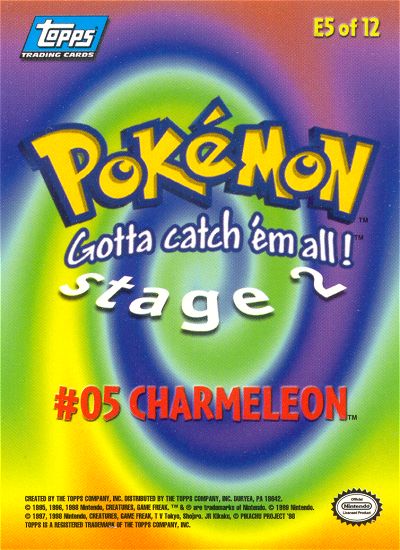 Charmeleon Rückseite