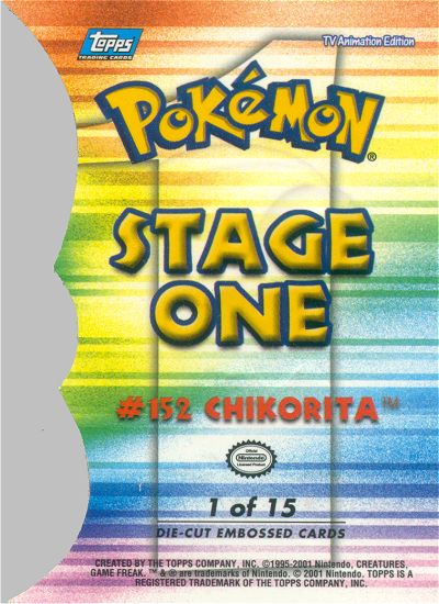 Chikorita Rückseite