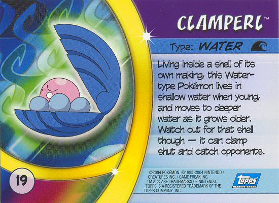 Clamperl Rückseite