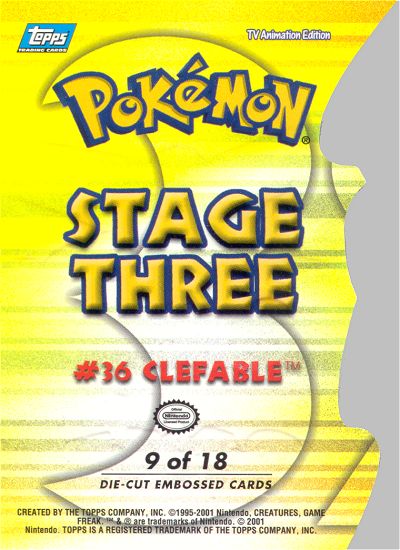 Clefable Rückseite