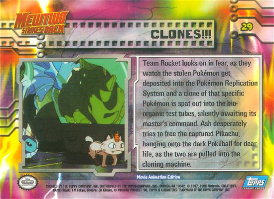 Clones!!! Rückseite