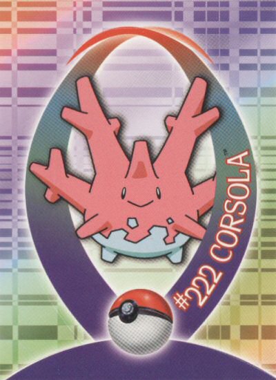 Corsola Vorderseite