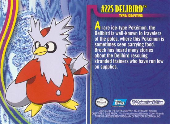 Delibird Rückseite