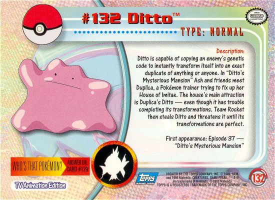 Ditto Rückseite