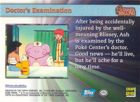 Doctor's Examination Rückseite
