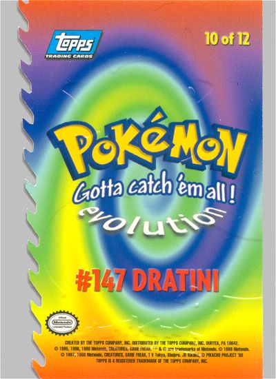 Dratini Rückseite