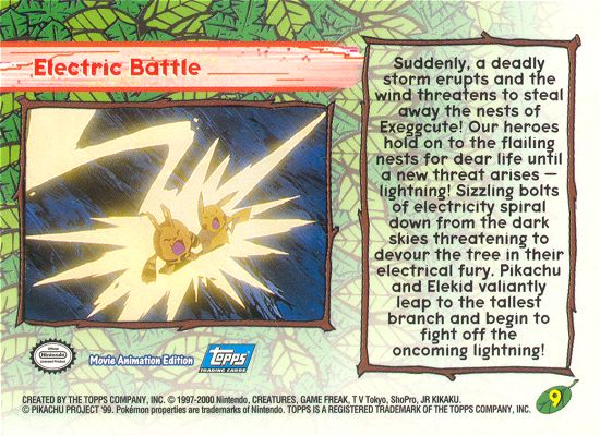 Electric Battle Rückseite