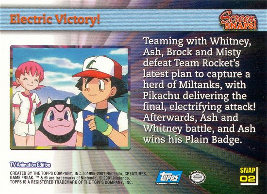 Electric Victory! Rückseite