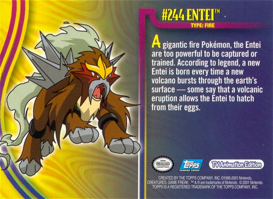 Entei Rückseite