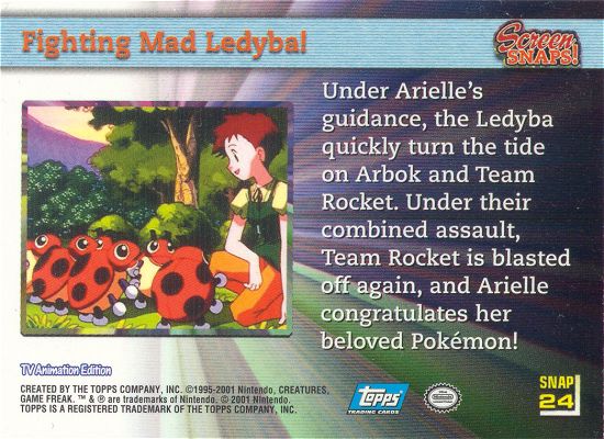 Fighting Mad Ledyba! Rückseite