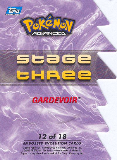 Gardevoir Rückseite