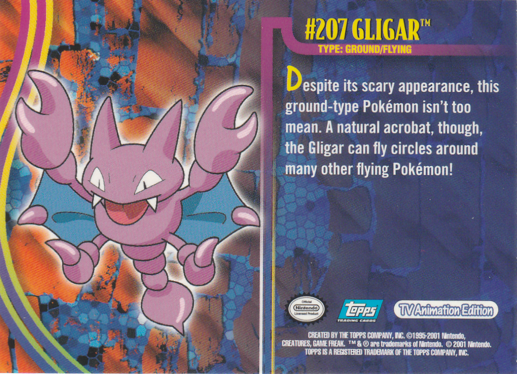 Gligar Rückseite